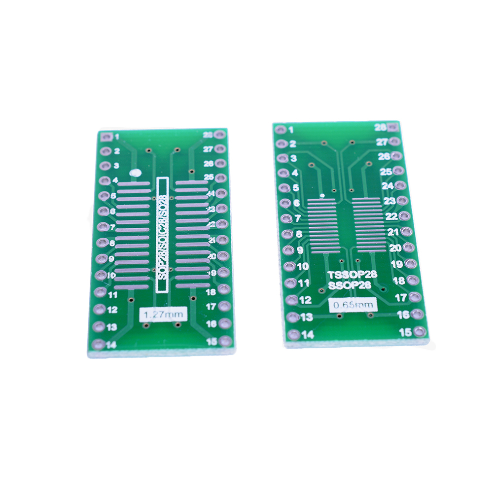 Platte Adapter SO28/SSOP28/SOIC28/MSOP28/TSSOP28/SSOP28 für DIP-28