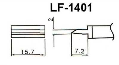 WQ-1401 (Lötspitze für bleifrei Lötkolben)