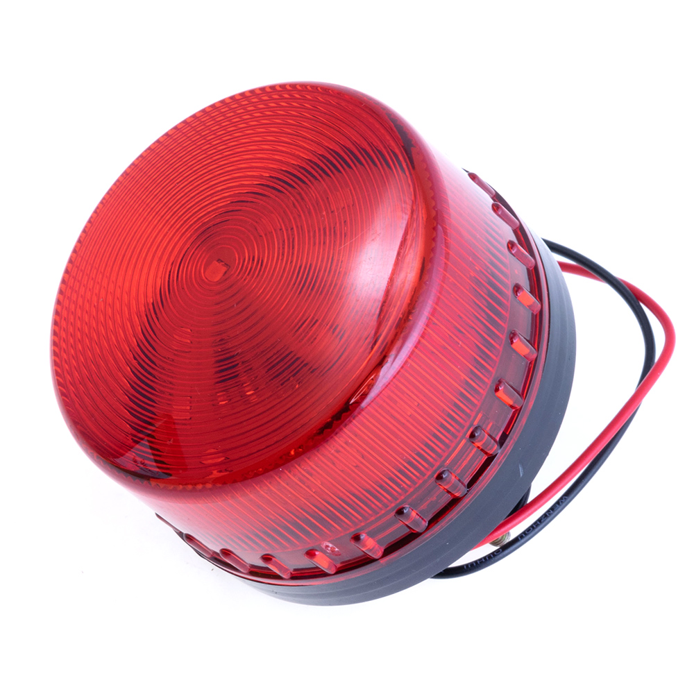Сигнальная индикаторная лампа красная d73мм
