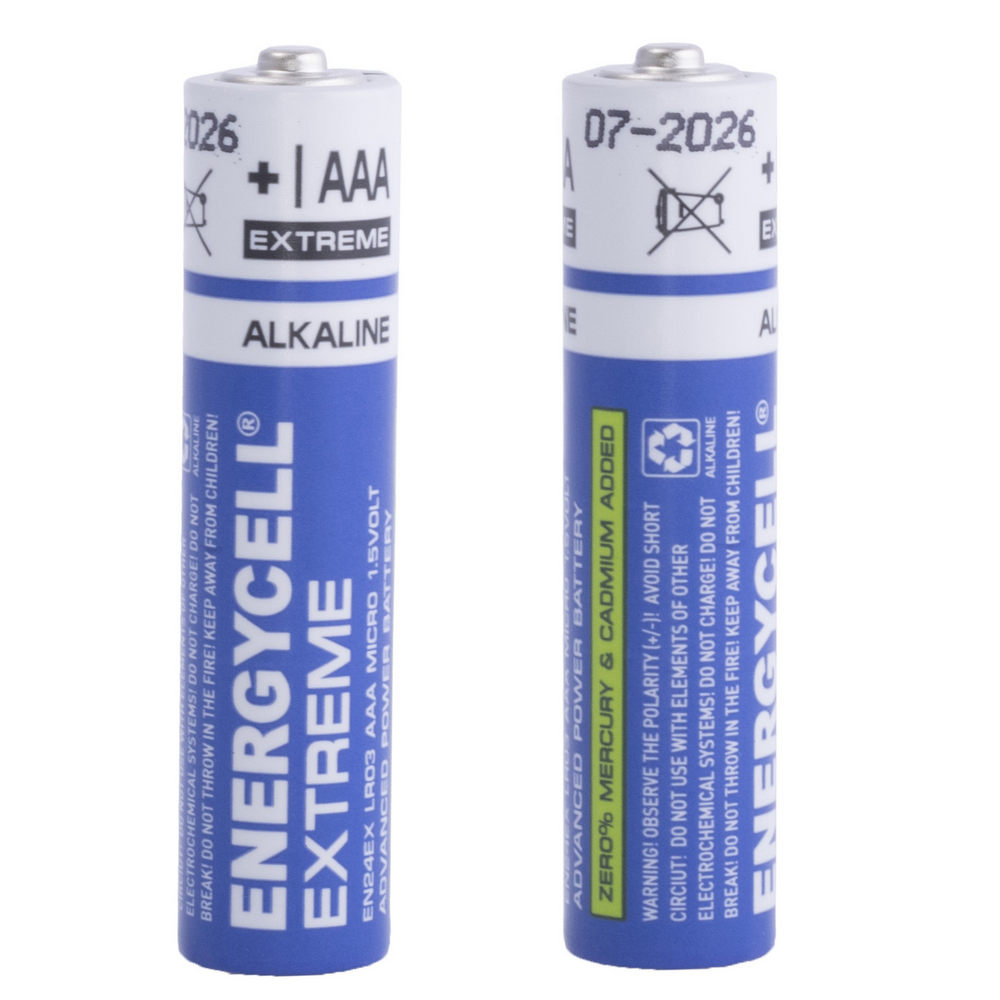 Батарейка Energycell Extreme  LR03 щелочная, AAA