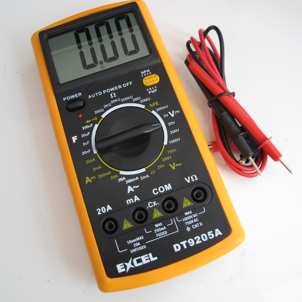 Multimeter universell DT9205A