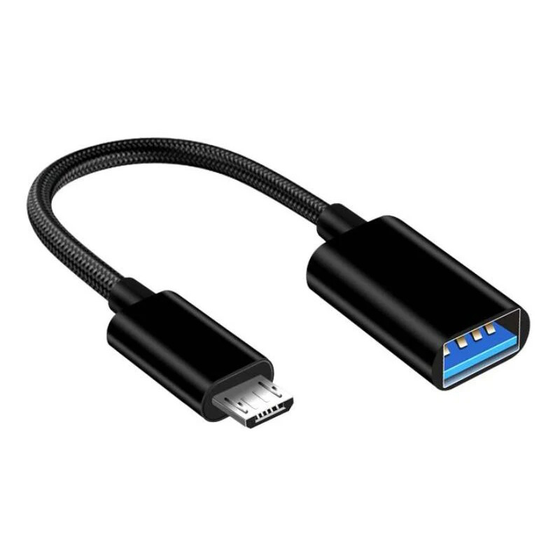 Кабель micro USB на USB-A "мама" 0,15м LJ