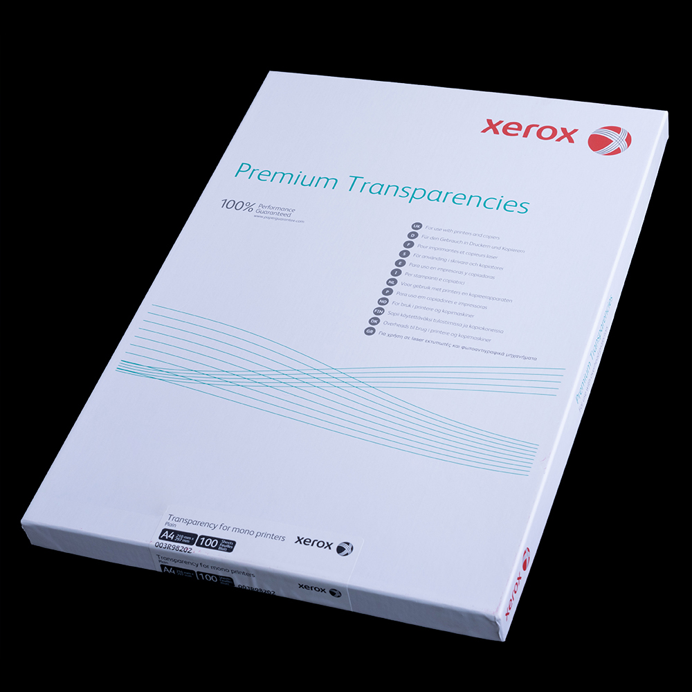 Transparentfolie XEROX für Laserdrucker
