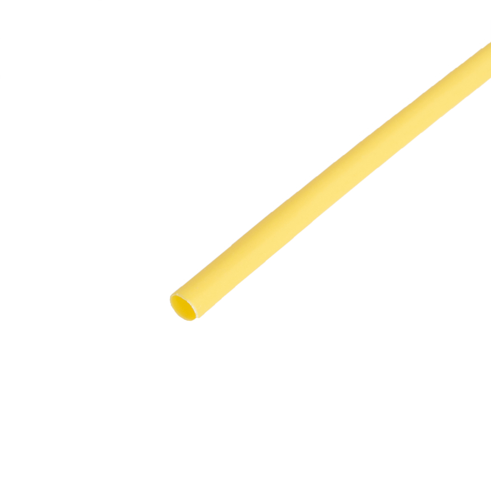 Термоусадочная трубка 1,5мм желтая (термоусадка 1,5мм)  (SB-RSFR-H | 1,5 | 1,5/0,75mm)