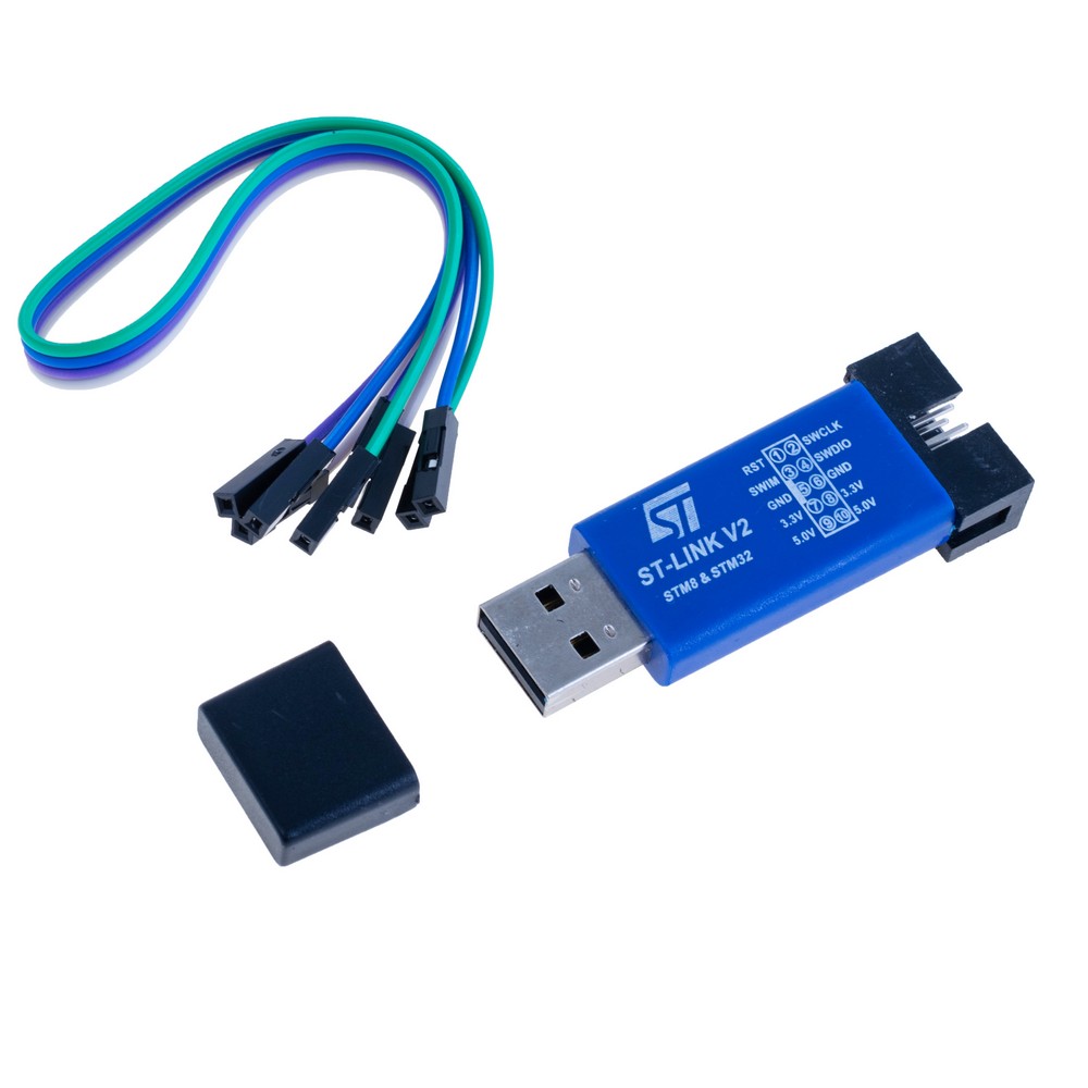 ST-LINK V2 MINI Programmiergerät Mikrocontroller STM8 и STM32 (Drivers auf der WebSeite http://www.rcscomponents.kiev.ua)