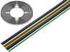 Flachbandkabel TLWY12/0.124-BQ Cable (Flachbandkabel farbig 12х0,124mm2, Cu; PVC; 300V)
