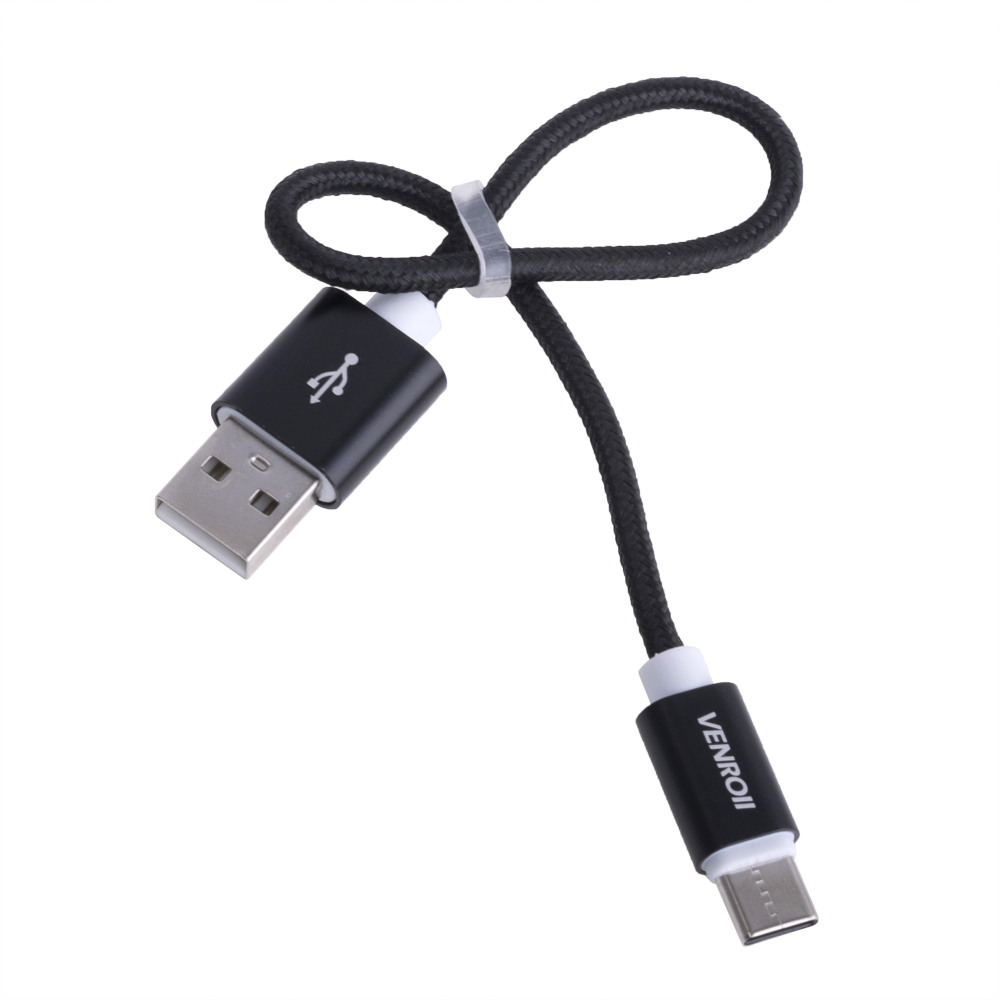 Кабель USB 2.0  (USB-A / Type-C) 0,25м